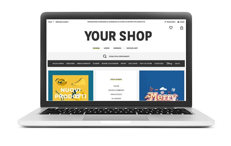 Soluzioni di pagamento di Axepta per settore Abbigliamento e Negozi su strada Raggiungi i tuoi potenziali clienti anche online con le soluzioni di pagamento Axepta per ecommerce